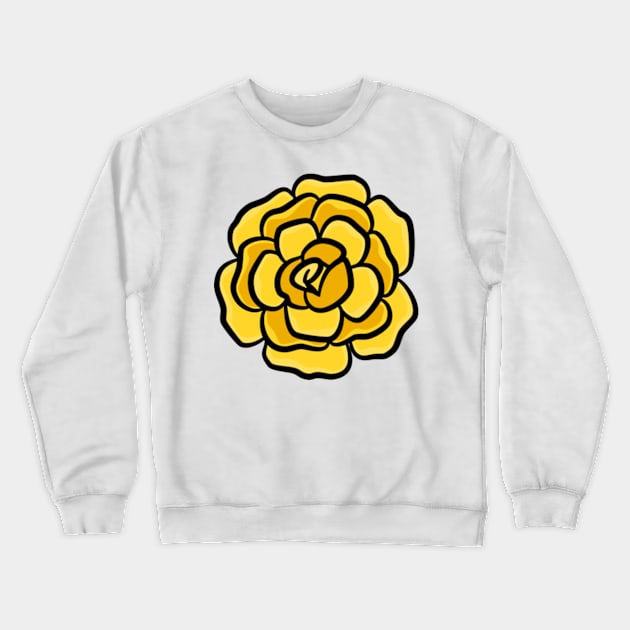 Decorative Flowers Crewneck Sweatshirt by Hashop